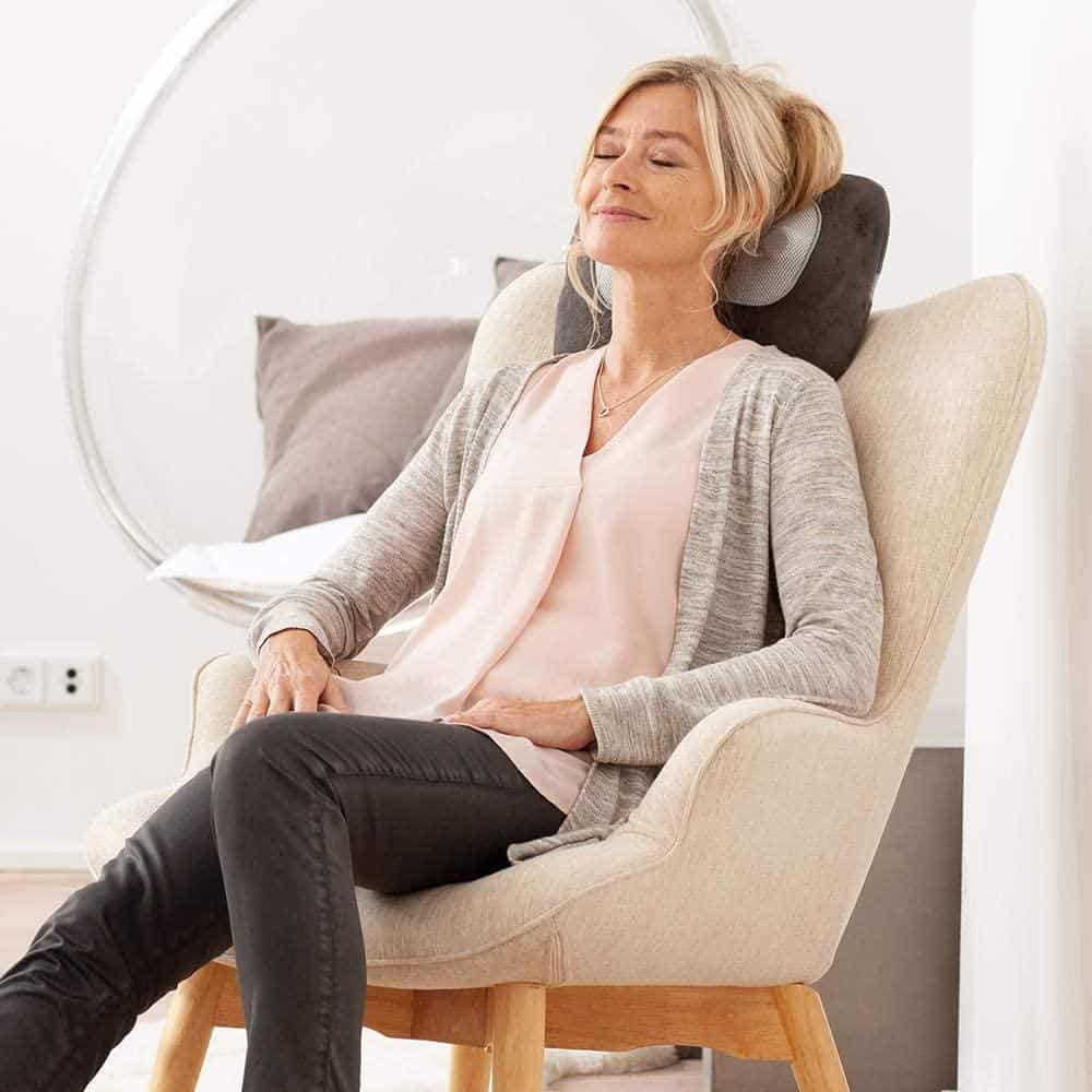 Gối Matxa Cổ Vai Gáy Medisana MC 840 Gối Matxa Cổ Vai Gáy Medisana MC 840