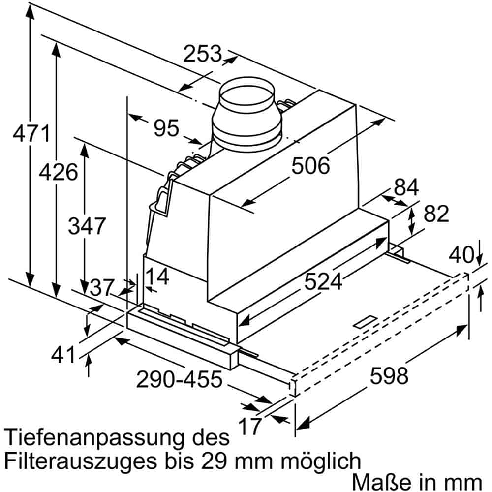 Máy Hút Mùi Bosch DFR067A50 Âm Tủ Máy Hút Mùi Bosch DFR067A50 Âm Tủ