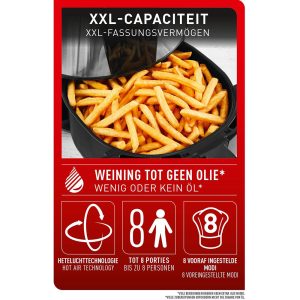 Nồi Chiên Không Dầu Tefal EY701D 7 EY701D1 6