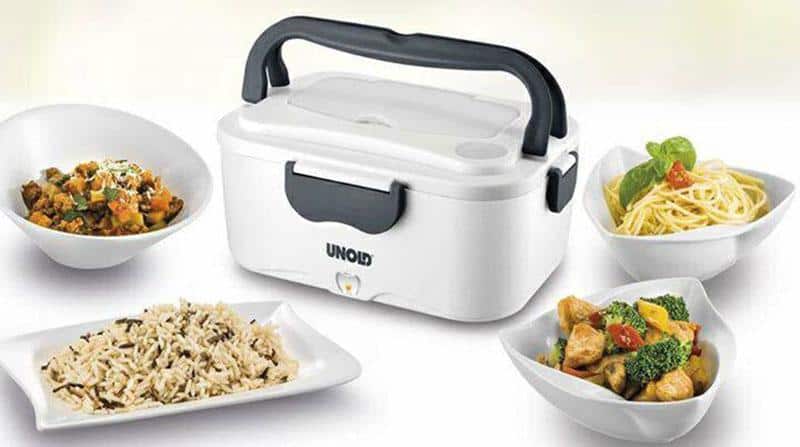 Hộp Đựng Cơm Giữ Nóng Unold 58850 Electric Lunch Box 8 Hộp Đựng Cơm Giữ Nóng Unold 58850 Electric Lunch Box