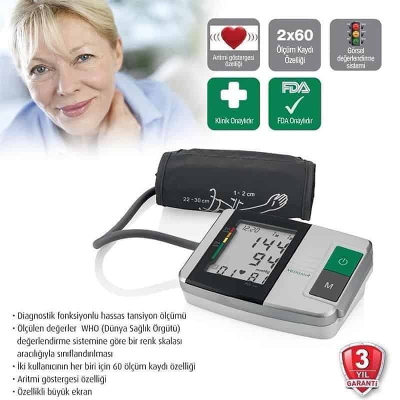 Máy Đo Huyết Áp Medisana MTS 51152 4 Máy Đo Huyết Áp Medisana MTS 51152