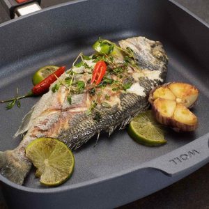 Chảo Woll Diamond Lite Pans Rectangular 1629DPIL 30x26cm Có Vung Kính 7 Chảo Woll Diamond Lite Pans Rectangular 1629DPIL 30x26cm Có Vung Kính