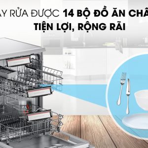 Máy Rửa Bát Bosch SMS68TW06E Serie 6 - Độc Lập 6 bosch sms63l08ea 6 3 1