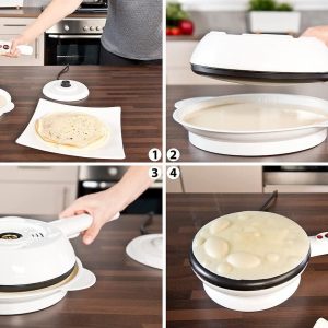 Chảo Điện Làm Bánh Crepes - Bánh Cuốn Rosenstein & Sohne 5 chao dien lam banh crepes banh cuon rosenstein sohne 1