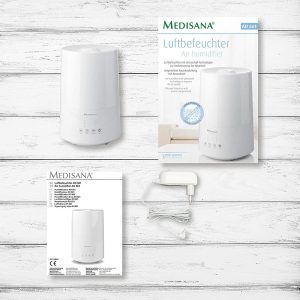 Máy Tạo Độ Ẩm Và Khuếch Tán Tinh Dầu Medisana AH 661 8 may tao do am khong khi va khuech tan tinh dau MEDISANA AH 661 07