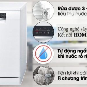 Máy Rửa Bát Bosch SMS68TW06E Serie 6 - Độc Lập 5 vi vn may rua chen 1 1 1