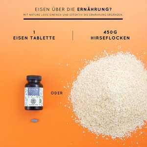 Viên Nang Nature Love Eisen Bisglycinat Mit Vitamin C Bổ Sung Sắt 5 7777