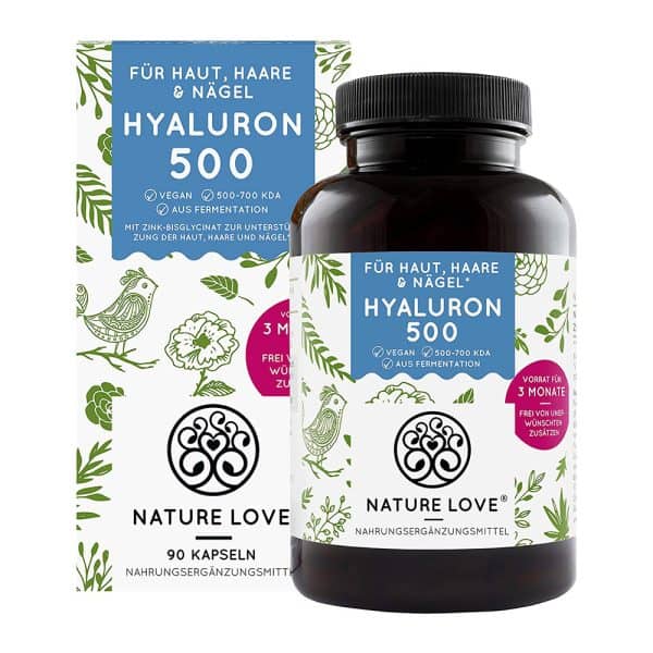 Viên Nang Nature Love Hyaluron 500 - 90 Viên 69g 9 Viên Nang Nature Love Hyaluron 500 - 90 Viên 69g