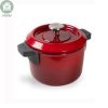 Nồi Gang Woll Iron Pots 20CM- Chill Red 2 NOI GANG WOLL IRON POTS 20CM CHILL RED