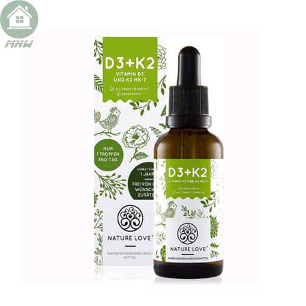 Vitamin D3 + K2 Nature Love Vitamin D3 K2 Nature Love 3