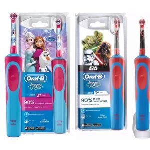 Bàn Chải Điện Trẻ Em Oral-B Stages Power Frozen 5+ 4 Bàn Chải Điện Trẻ Em Oral-B Stages Power Frozen 5+