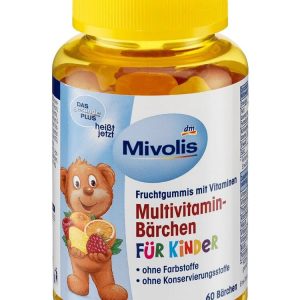 Kẹo Gấu Mivolis Bổ Sung Vitamin Tổng hợp Cho Trẻ Em 3 a 5