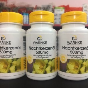 Tinh Dầu Hoa Anh Thảo Warnke Nachtkerzenol 500mg 3 i 1