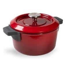 Nồi Gang Woll Iron Pots 20CM- Chill Red 6 images 1