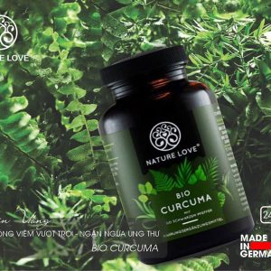 Viên Nang Bio Curcuma Kapseln Nature Love 240 Viên