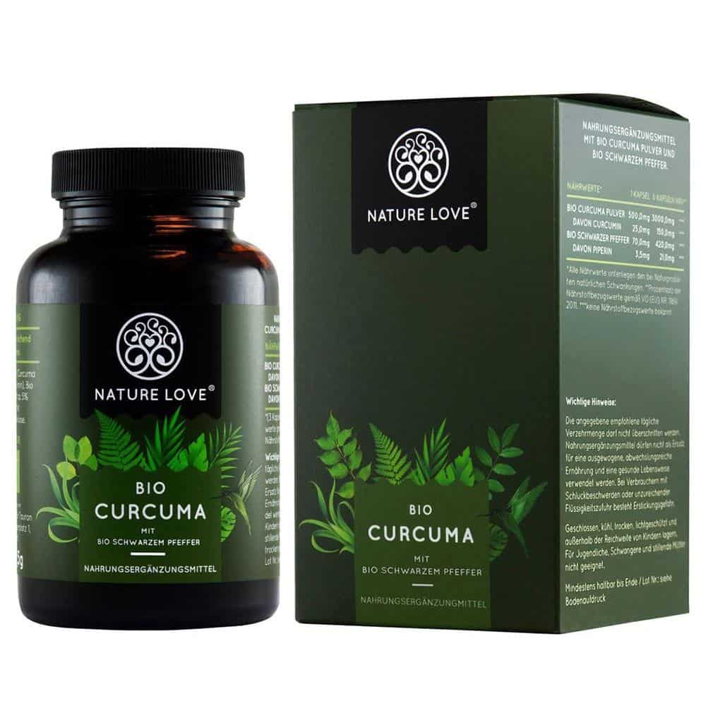 Viên Nang Bio Curcuma Kapseln Nature Love 240 Viên Viên Nang Bio Curcuma Kapseln Nature Love 240 Viên