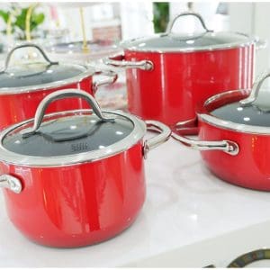Bộ Nồi Silit Passion Red 4 Món - Màu Đỏ 9 Bộ Nồi Silit Passion Red 4 Món - Màu Đỏ