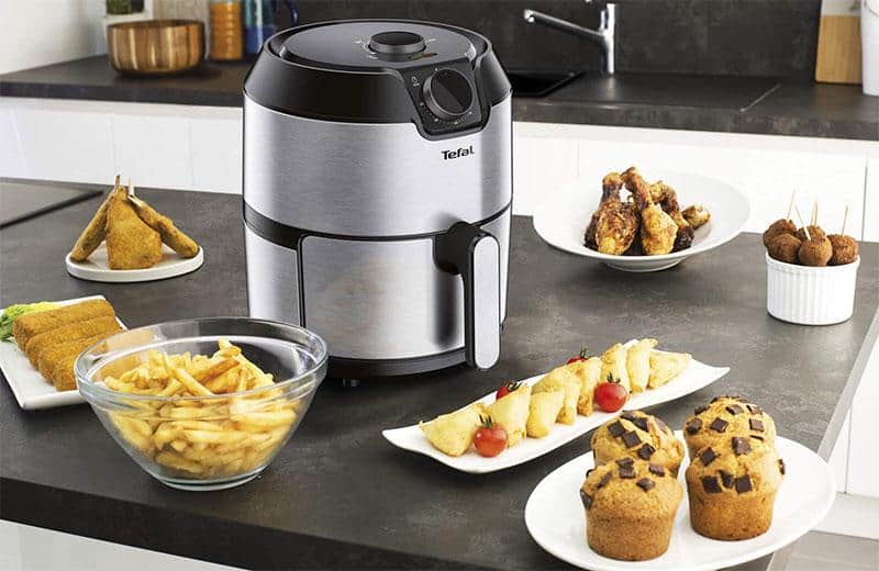 Nồi chiên không dầu XL Tefal EY201D 6 Model mới năm 2020, nồi chiên không dầu XL Tefal EY201D mới siêu đẹp