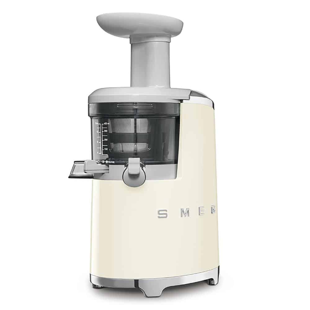 Máy Ép Chậm Trái Cây Smeg SJF01CREU Cream 8 Máy Ép Chậm Trái Cây Smeg SJF01CREU Cream