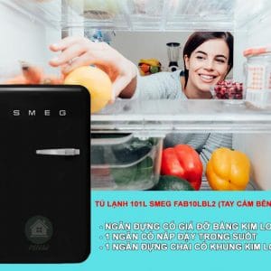 Tủ Lạnh 101L Smeg FAB10LBL2 4 TU LANH 101L SMEG FAB10LBL22