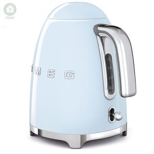 Ấm Đun Nước Siêu Tốc Smeg KLF03PBEU Pastel Blue 3 BÌNH ĐUN NƯỚC SMEG KLF03PBEU MÀU XANH DƯƠNG PASTEL SIÊU XINH, SANG TRỌNG