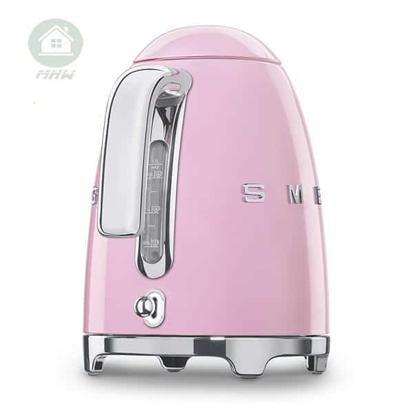 am-dun-nuoc-SMEG-KLF03PKEU-mau-hong-2 ẤM ĐUN NƯỚC KLF03PKEU MÀU HỒNG SIÊU XINH, SANG TRỌNG