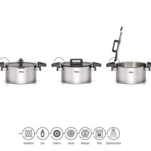 Bộ Nồi Woll Concept NCSET004 Set 6 Pcs 18cm 20cm 24cm 5 Bộ Nồi Woll Concept NCSET004 Set 6 Pcs 18cm 20cm 24cm