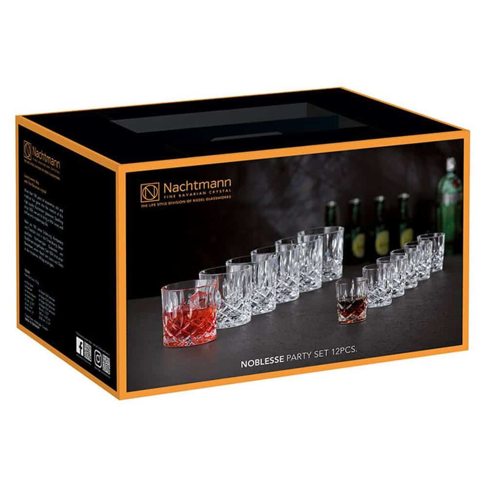 Bộ Cốc Pha Lê Nachtmann 102390 Noblesse Party 12 Món 7 Bộ Cốc Pha Lê Nachtmann 102390 Noblesse Party 12 Món