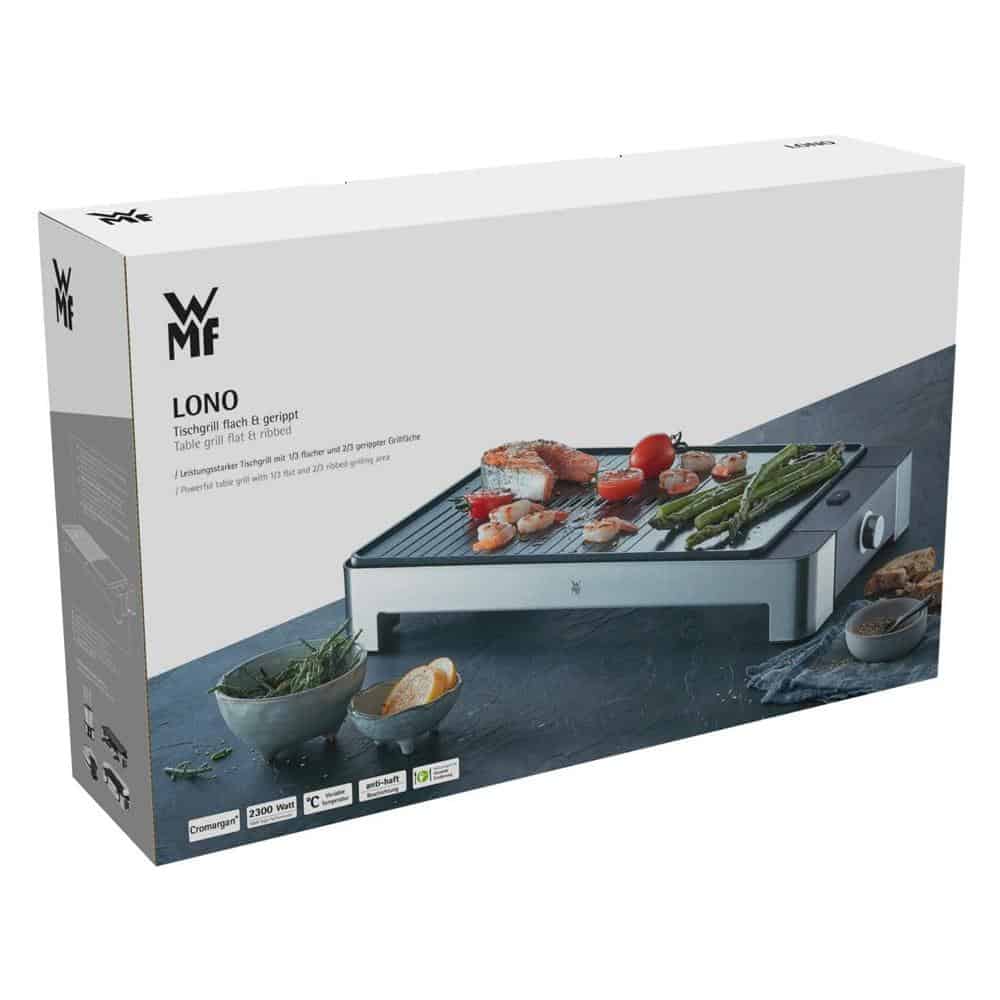 Bếp Nướng Điện WMF Lono Tischgrill Flach Gerippt-5 Bếp Nướng Điện WMF Lono Tischgrill Flach Gerippt
