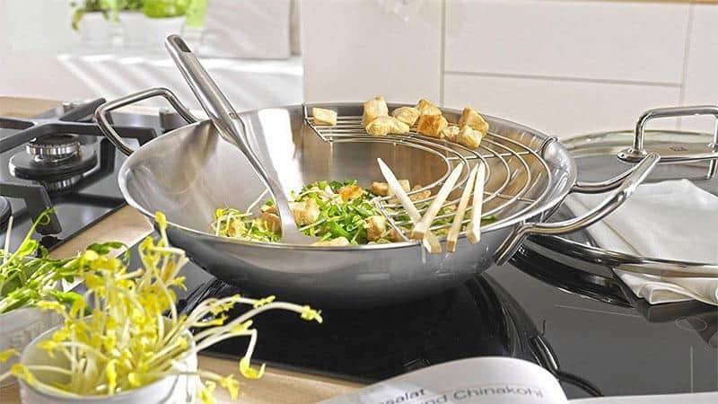 Chảo Xào Thép Không Gỉ Silit Wok 32cm 7 Chao xao thep khong gi SILIT WOK 32cm descr 01
