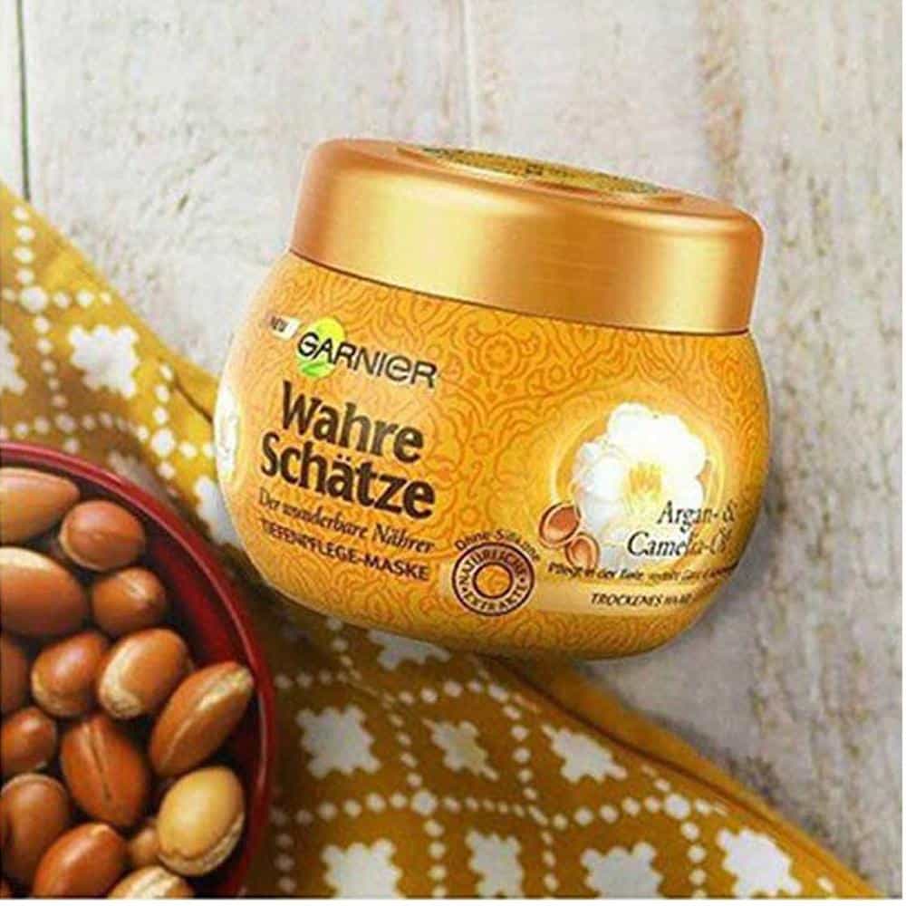 Dầu Ủ Tóc Garnier Wahre Schatze Haarkur Argan And Camelia Oil 300ml-1 Dầu Ủ Tóc Garnier Wahre Schatze Haarkur Argan And Camelia Oil 300ml