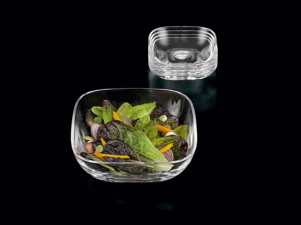 Bộ 5 Tô Thủy Tinh Nachtmann 100630 Domino Schalen 5 Bộ 5 Tô Thủy Tinh Nachtmann 100630 Domino Schalen