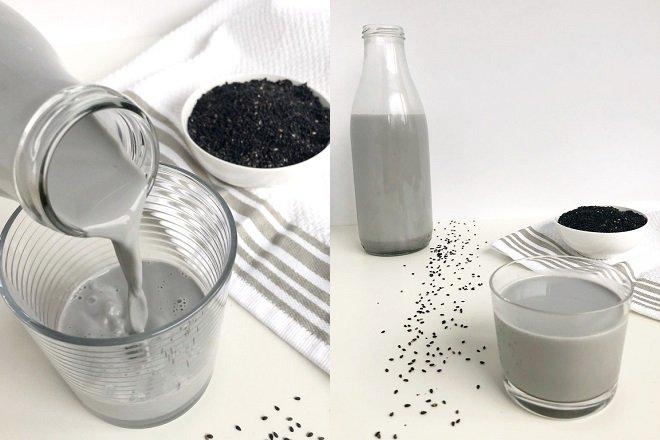 10+ công thức làm sữa hạt bằng máy thơm ngon nhất hiện nay tốt cho sức khỏe 3 cach lam sua hat dieu me den