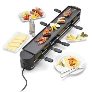 Bếp Nướng Stockli Raclette Grill Cheesmax 4 Anthracite 0009.02 - 6 Người Ăn 3 Bếp Nướng Stockli Raclette Grill Cheesmax 4 Anthracite 0009.02 - 6 Người Ăn