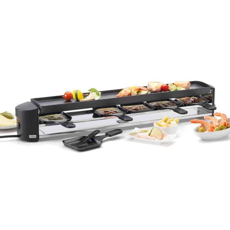 Bếp Nướng Stockli Raclette Grill Cheesmax 4 Anthracite 0009.02 - 6 Người Ăn Bếp Nướng Stockli Raclette Grill Cheesmax 4 Anthracite 0009.02 - 6 Người Ăn