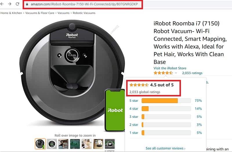 Robot Hút Bụi iRobot Roomba i7 - Điều Khiển Bằng Giọng Nói 8 Robot Hút Bụi iRobot Roomba I7 - Minh House