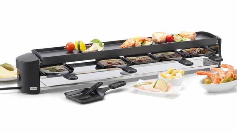 Bếp Nướng Stockli Raclette Grill Cheesmax 4 Anthracite 0009.02 - 6 Người Ăn 6 Bếp Nướng Stockli Raclette Grill Cheesmax 4 Anthracite 0009.02 - 6 Người Ăn