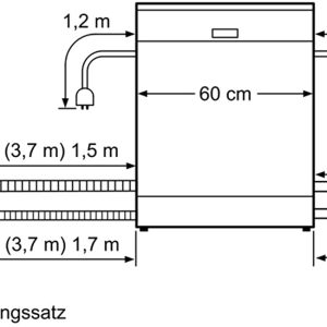 Máy Rửa Bát Độc Lập Bosch SMS46NW03E Serie 4 8 61EEo6aDYxL. AC SL1500