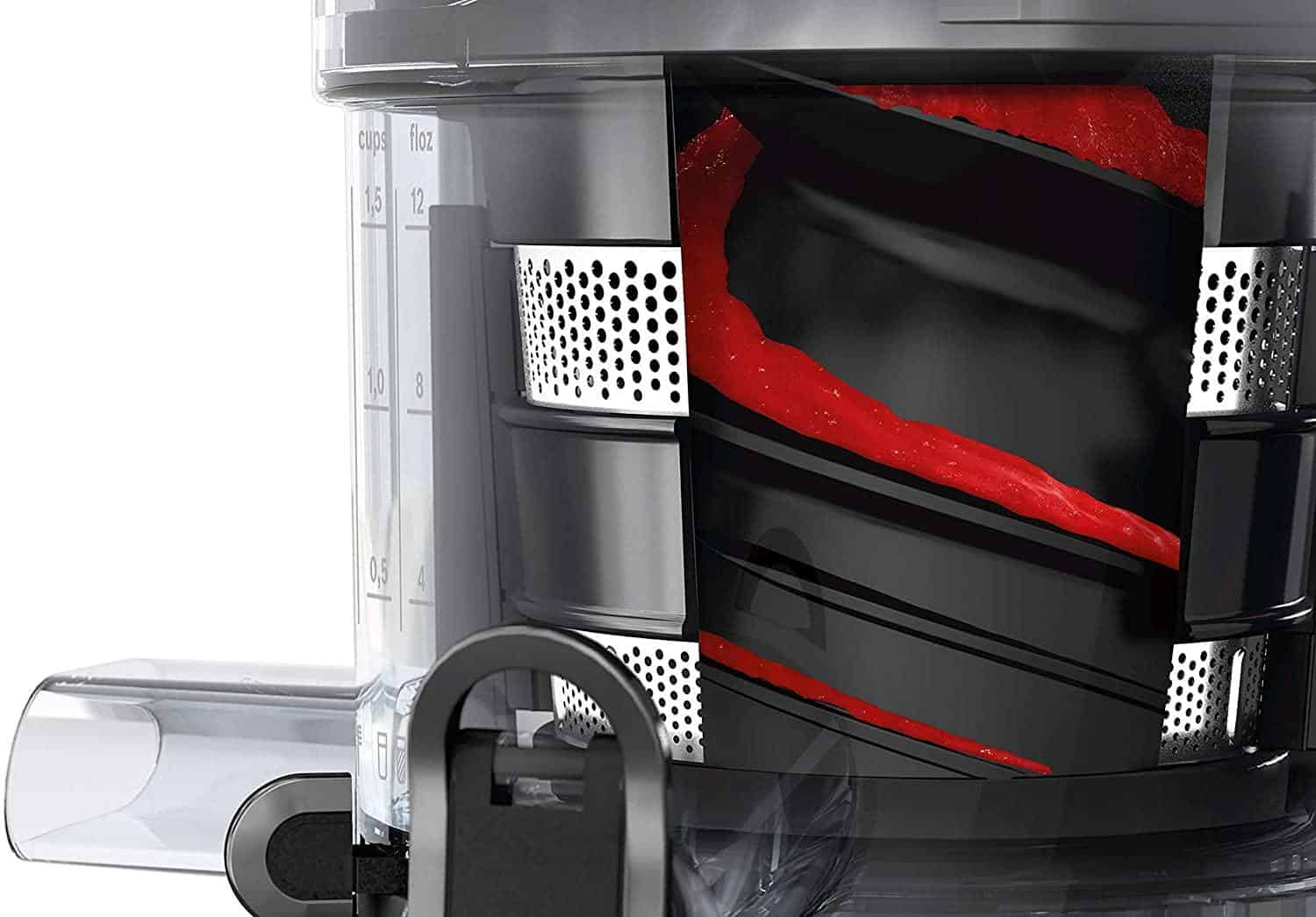 Máy Ép Chậm Trái Cây Bosch MESM731M - Black Máy Ép Chậm Trái Cây Bosch MESM731M - Black