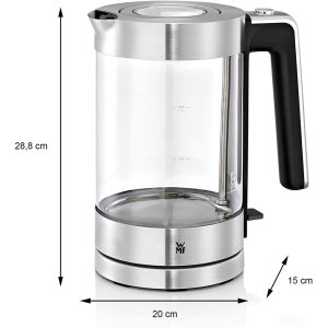 Ấm Siêu Tốc WMF Lono Glass Waserkocher 1.7L 11 Ấm Siêu Tốc WMF Lono Glass Waserkocher 1.7L