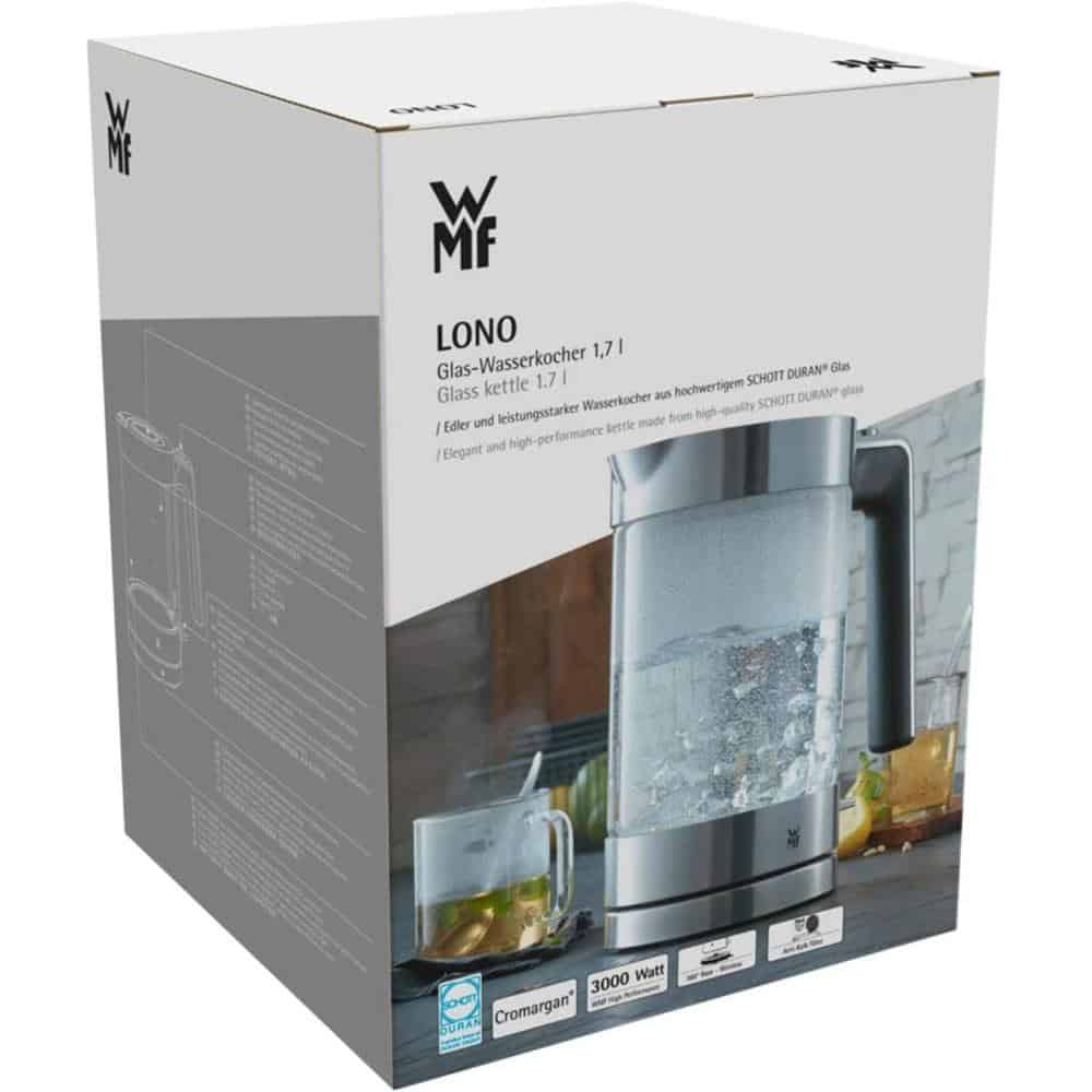Ấm Siêu Tốc WMF Lono Glass Waserkocher 1.7L Ấm Siêu Tốc WMF Lono Glass Waserkocher 1.7L
