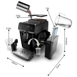 Máy Pha Cafe Tự Động Philips EP2231/40 11 Máy Pha Cà Phê Tự Động Philips EP2231-40