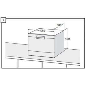 Máy Rửa Bát Mini Bosch SKS62E22EU 7 Máy Rửa Bát Mini Bosch SKS62E22EU