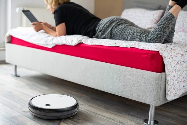 Robot Lau Nhà, Hút Bụi Medion MD19601 Robot Vacuum Cleaner 2in1 With App + Mop 3 MD19601-2