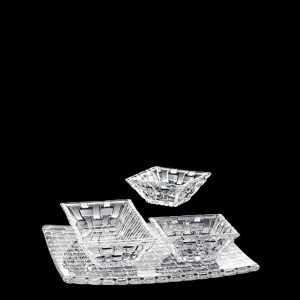 Bộ Đĩa Pha Lê Nachtmann 97633 4 Món Bossa Nova 1 Khay 3 Bát 4 Bộ Đĩa Pha Lê Nachtmann 97633 4 Món Bossa Nova