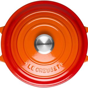 Nồi Gang LeCreuset Evo 26cm Orange 5 81GNT 1nuQL. AC SL1500