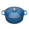 Nồi Gang LeCreuset Evo 22cm Blue Marseille 1 81WI6kmGBHL. SL1500