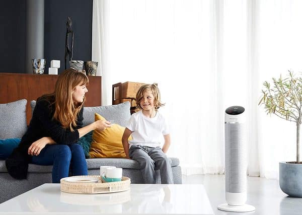 Quạt Tháp Rowenta Silent Comfort 3 in 1 HQ8120 10 Quạt Sưởi Rowenta HQ8120 Silent Comfort 3 In 1