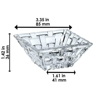 Bộ Đĩa Pha Lê Nachtmann 97633 4 Món Bossa Nova 1 Khay 3 Bát 11 Bộ Đĩa Pha Lê Nachtmann 97633 4 Món Bossa Nova