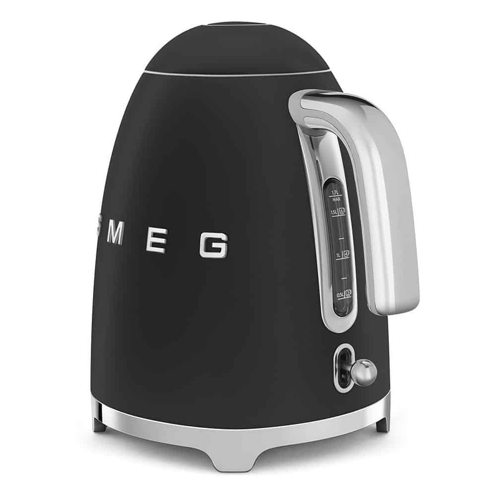 KLF03BLMEU-6 Ấm Siêu Tốc Smeg KLF03BLMEU Matt Black